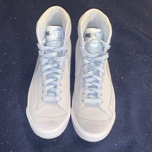 nike blazer mid ‘77 suede gs ‘football grey’